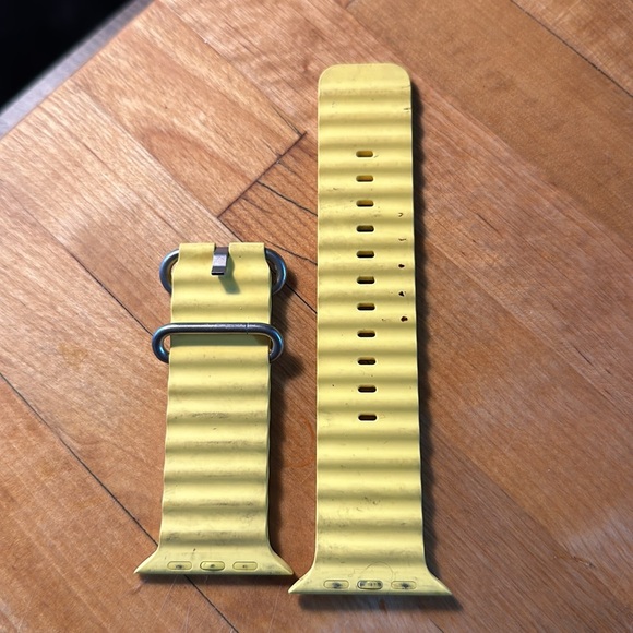 Apple Watch Ultra Ocean Band Size‎ 0/S in Blue Fits 49mm - Picture 2 of 3